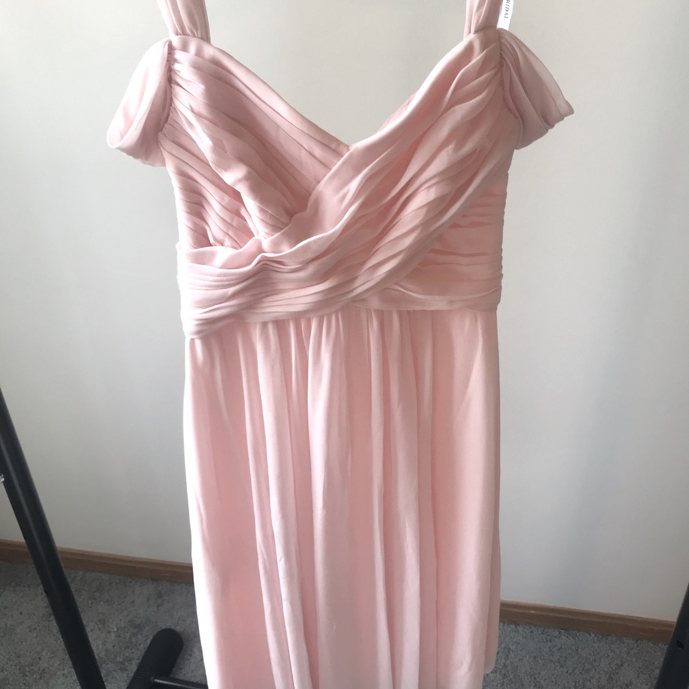 David’s bridal bridesmaid dress